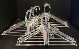 FR - Clear Acrylic Crystal Clothing Hanger Group