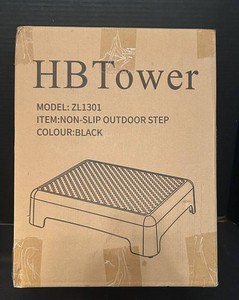 FR - Non-Slip Outdoor Step - HB Tower ZL1301 Black