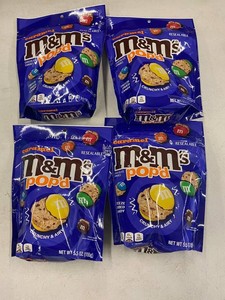 M&ms Caramel Popd 5.5 Oz Bags (Lot of 4)
