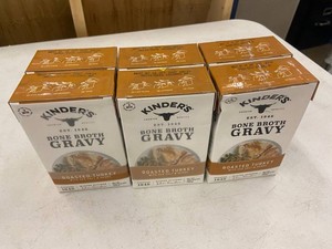 Kinders Roasted Turkey Bone Broth Gravy 100g (Lot of 6)