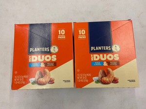 Planters Nut Duos Ranch Almonds & Buffalo Cashews 10-Pack (Lot of 2)
