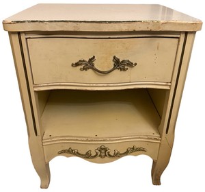 Vintage French Provincial Style Nightstand