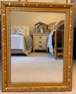 Vintage Gold Wall Mirror
