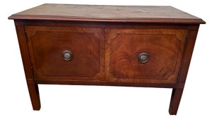Traditional Two-Door Wooden Accent Cabinet