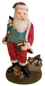 1992 Novelino Jolly St. Nick Santa Claus Christmas Figurine