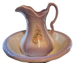 Ironstone Wash Vase & Basin