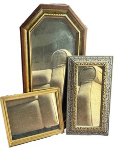 Vintage Framed Wall Mirrors  Trio Collection