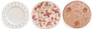 3-Piece Eclectic Collectible Plate Set