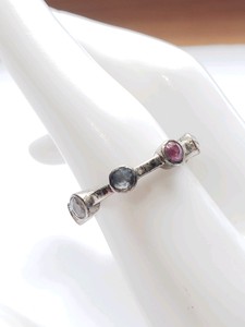 Multi-Bezel Set Gemstone Band