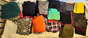 Leggings & Skirt Lot  Vibrant Mix of Solids and Patterns