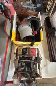 Drywall Tools and Hand Drill lot