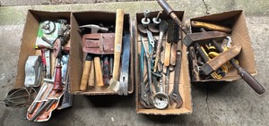 Vintage Handtool Lot Fraturimg Eggbeater Hand Drill