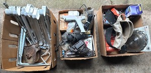 Vintage Pulley and Vintage soldering gun lot.