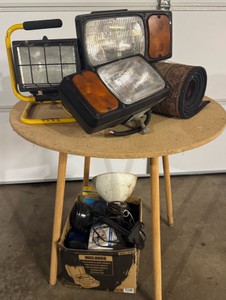 Table and Work light lot