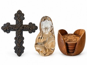 Religious & Artisan Dcor Lot