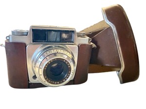 Agfa Silette SLE 35mm Film Camera with Color-Solinar 12.850mm Lens & Case