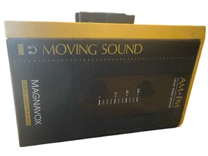Magnavox Moving Sound Cassette Player AMFM Stereo Radio Vintage