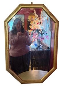Vintage Octagonal Wall Mirror