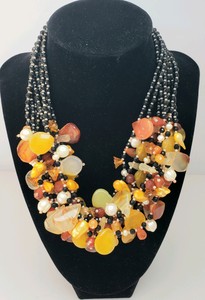 Beautiful Nine Strand Necklace