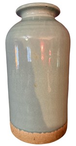 Celadon Glazed Ceramic Vase
