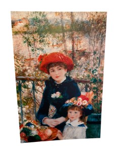 Pierre-Auguste Renoir Two Sisters (On the Terrace) Fine Art Print on Canvas