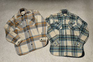 Vintage Briarcliff C.P.O. Wool-Style Shirt Jackets  Set of 2