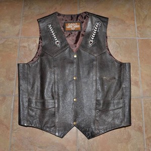 Leather Gallery XXL Beaded Vest