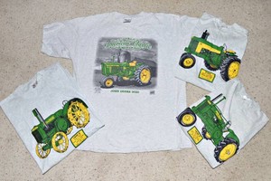 John Deere T-Shirts  Set of 4, Size XL