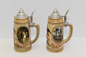 Anheuser-Busch Collector Steins  Set of 2