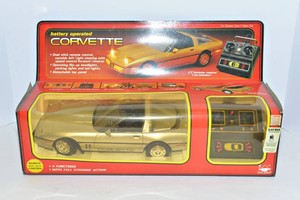 1984 New Bright Chevrolet Corvette Remote Control Car
