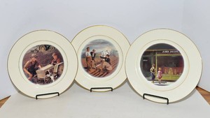 John Deere Collector Plates by Pfaltzgraff  Set of 3