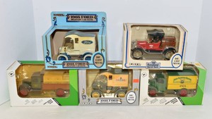 ERTL Vehicle Piggy Banks  Set of 5