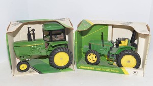 John Deere Tractor Models  Row Crop Tractor and a 6200 MFWD Tractor.