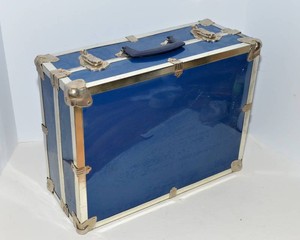 Vintage Suitcase-Style Trunk