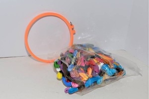 Embroidery Thread & Hoop  7.5