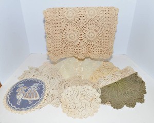 Crocheted Doilies  Assorted Collection