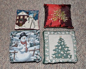Christmas Pillows  Set of 4