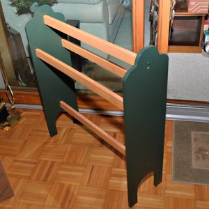 Wooden Quilt Rack  30 Wide