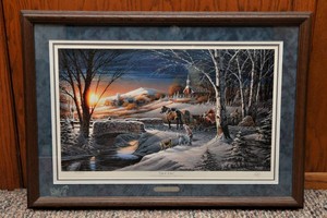 Terry Redlin Almost Home Signed & Numbered