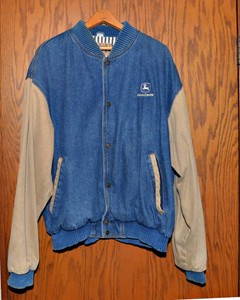 Vintage John Deere Denim Jacket  XL