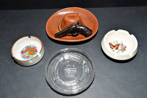 Vintage Ashtrays  Set of 4