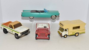 Vintage Vehicle Models  Set of 4