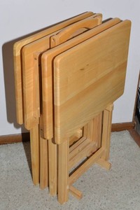 TV Dinner Trays & Stand