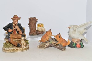 Vintage Figurines  Set of 4