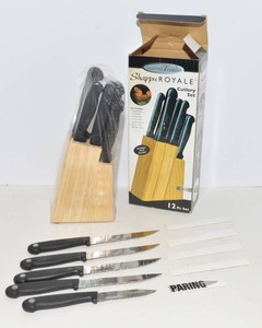 Gourmet Trends Shappu Royale Cutlery Set & Master Cut Knives