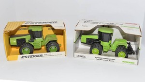 ERTL Steiger Tractor Models  Set of 2, 132 Scale