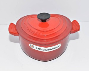 Le Creuset Enameled Cast Iron Heart Casserole  Cerise, 2L