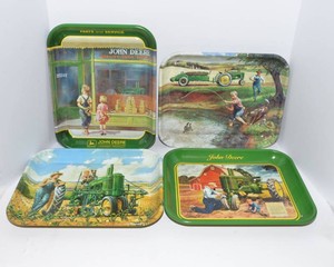 John Deere Trays  Set of 4