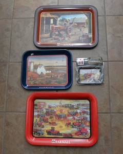 Farmall Trays  Set of 4