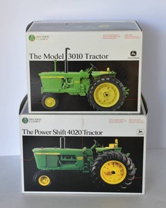 ERTL Precision Classics John Deere Models -  Power Shift 4020 & Model 3010